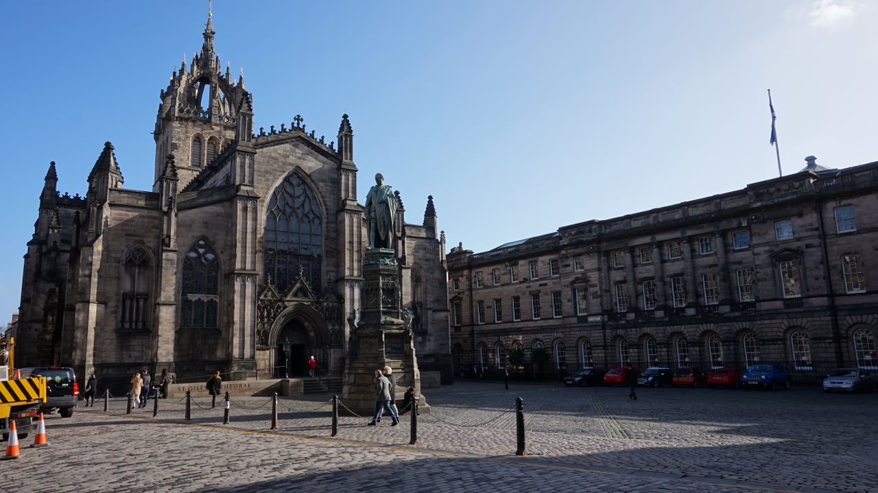 Parliament Square West Locations Film Edinburgh 