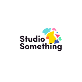 Brand logo of words 'Studio Something'